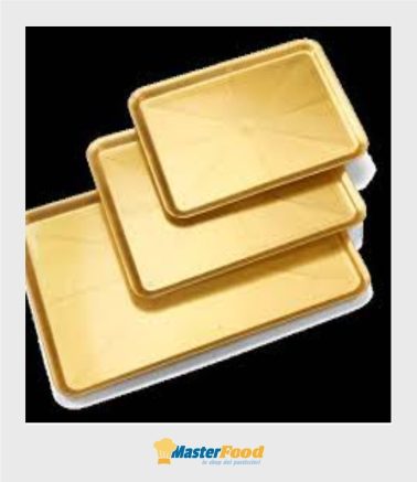 Vassoio paperino piccolo ORO 30x40 cm. (cartone da kg.10) Gp plast *