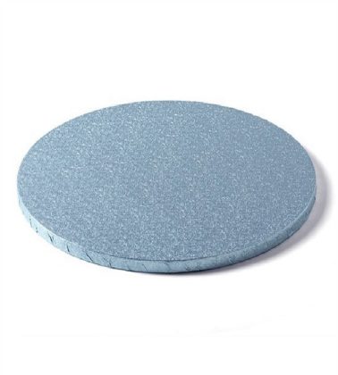 Cakeboard tondo celeste 30cm x H1,2 WFD (5 pezzi)