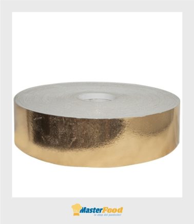 Fascia dorata stretta di cartone cm.4 (conf.3 pz.) kg.10