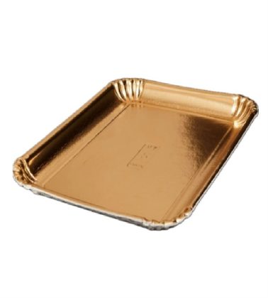 Vassoio di cartone oro n.10 kg.10 Cartonplastica