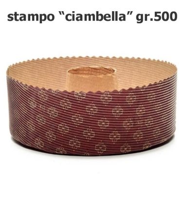 Stampo ciambella gr.500 da cottura (mbc 185 H40) pz.10 Novaservice *